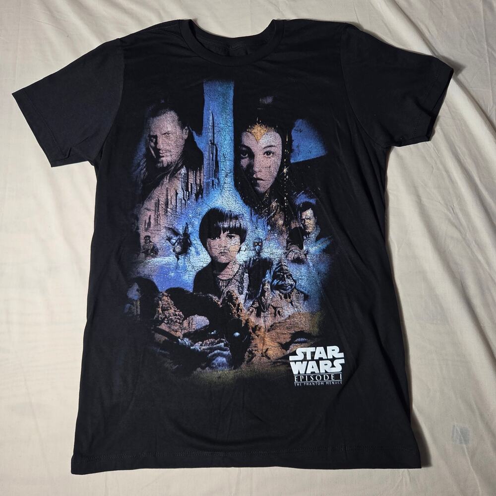 Star Wars Episode I The Phantom Menace Movie Promo Graphic Tee